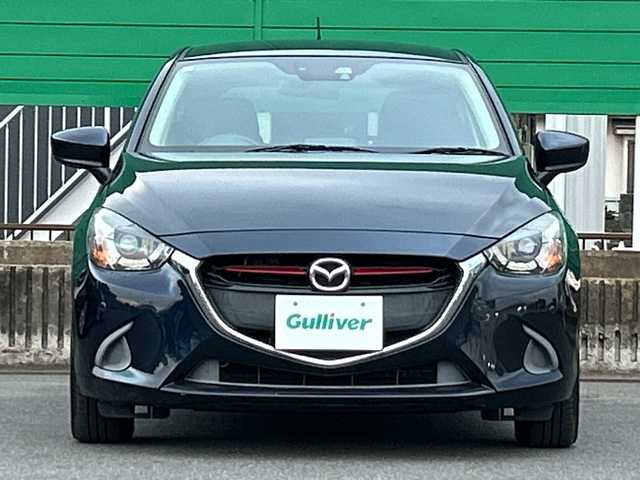 マツダ デミオ XD 茨城県 2015(平27)年 7万km ディープクリスタルブルーマイカ 純正SDナビ/Bluetooth/フルセグTV/バックカメラ/アイドリングストップ/クルーズコントロール/ETC/USB入力端子/横滑り防止装置/衝突軽減システム/オートライト/LEDヘッドライト/コーナーセンサー/純正15インチアルミホイール/純正フロアマット/スマートキー