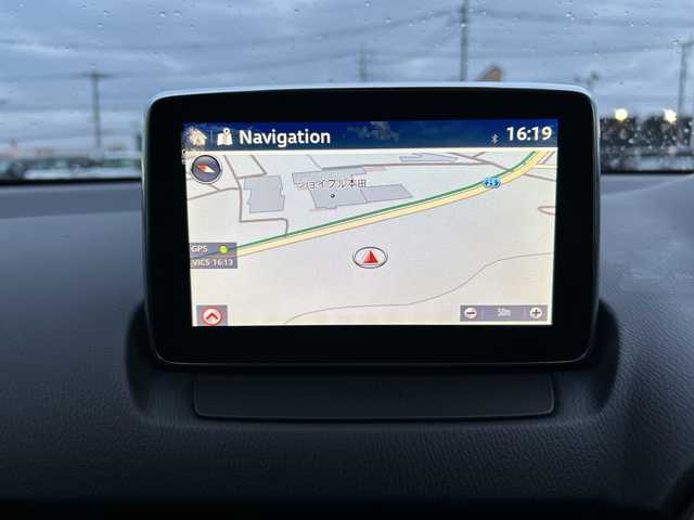 マツダ デミオ XD 茨城県 2015(平27)年 7万km ディープクリスタルブルーマイカ 純正SDナビ/Bluetooth/フルセグTV/バックカメラ/アイドリングストップ/クルーズコントロール/ETC/USB入力端子/横滑り防止装置/衝突軽減システム/オートライト/LEDヘッドライト/コーナーセンサー/純正15インチアルミホイール/純正フロアマット/スマートキー