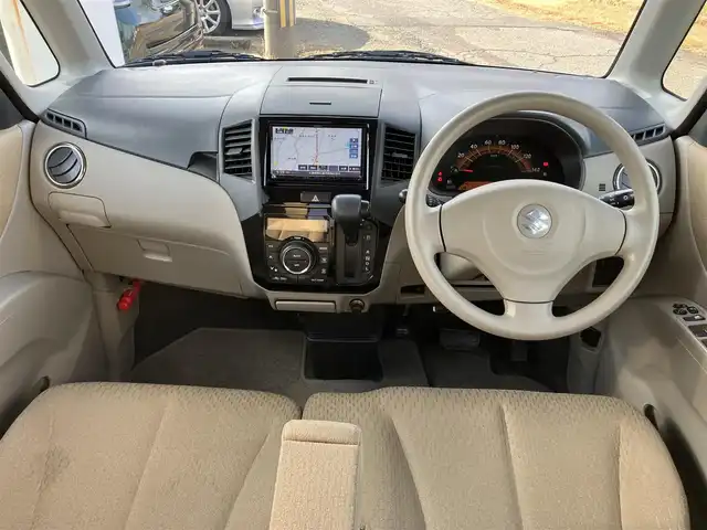 スズキ パレット T 広島県 2011(平23)年 5.1万km パールホワイト ワンオーナー/社外メモリーナビ/フルセグTV・BTオーディオ/社外LEDヘッドライト球/パワースライドドア/バックカメラ/ETC/スマートキー/オールシーズンタイヤ