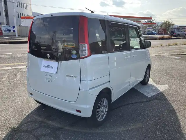 スズキ パレット T 広島県 2011(平23)年 5.1万km パールホワイト ワンオーナー/社外メモリーナビ/フルセグTV・BTオーディオ/社外LEDヘッドライト球/パワースライドドア/バックカメラ/ETC/スマートキー/オールシーズンタイヤ