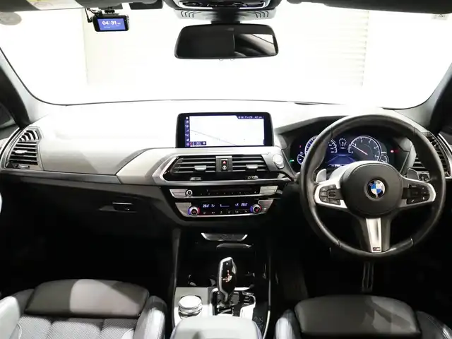 ＢＭＷ Ｘ３ xDrive20d Mスポーツ 静岡県 2020(令2)年 3.7万km アルピンホワイトⅢ 衝突軽減Ｂ　/半革　/ＡＣＣ　/３６０°カメラ　/ＨＵＤ　/ＬＥＤ　/純正ナビＴＶ　/パワーシート／ヒーター／メモリ　/ワイヤレス充電　/純正１９ＡＷ　/社外ドラレコ　/電動リアゲート　/ＣＤ／ＤＶＤ再生可