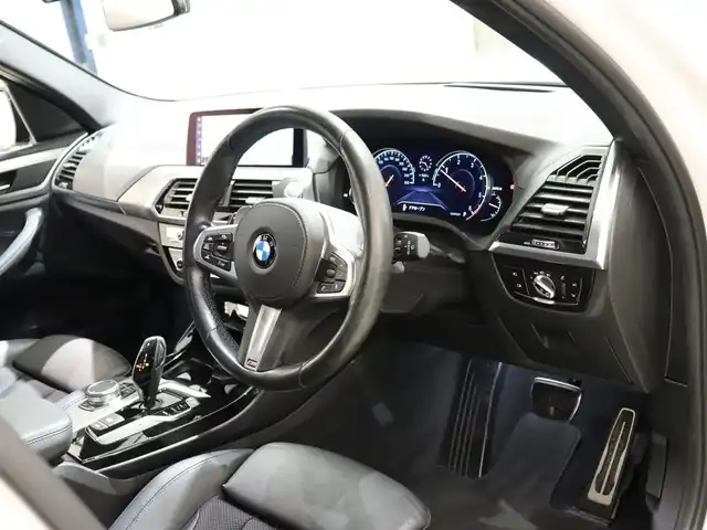 ＢＭＷ Ｘ３ xDrive20d Mスポーツ 静岡県 2020(令2)年 3.7万km アルピンホワイトⅢ 衝突軽減Ｂ　/半革　/ＡＣＣ　/３６０°カメラ　/ＨＵＤ　/ＬＥＤ　/純正ナビＴＶ　/パワーシート／ヒーター／メモリ　/ワイヤレス充電　/純正１９ＡＷ　/社外ドラレコ　/電動リアゲート　/ＣＤ／ＤＶＤ再生可