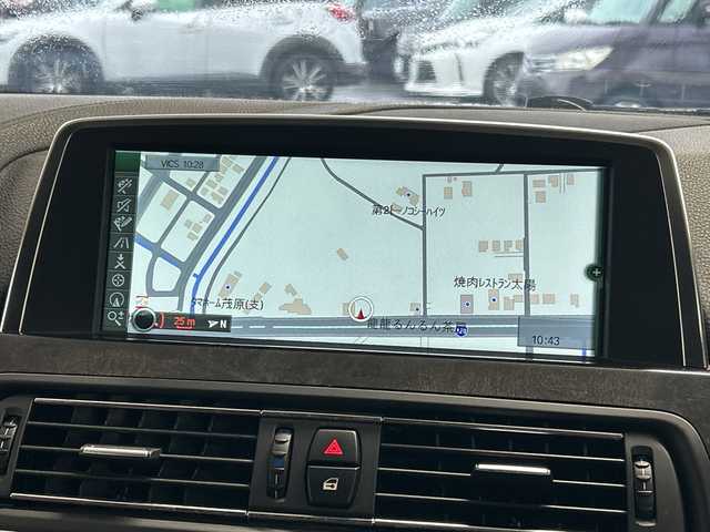 ＢＭＷ ６４０ｉ カブリオレ 千葉県 2013(平25)年 6.6万km 黒 ナビ　バックカメラ　革シート　パワーシート　シートヒーター　エアシート　クルコン　パドルシフト　電動オープン　ミラーＥＴＣ　前後ソナー　オートライト　ＢＢＳ１８インチＡＷ　ブラックグリル