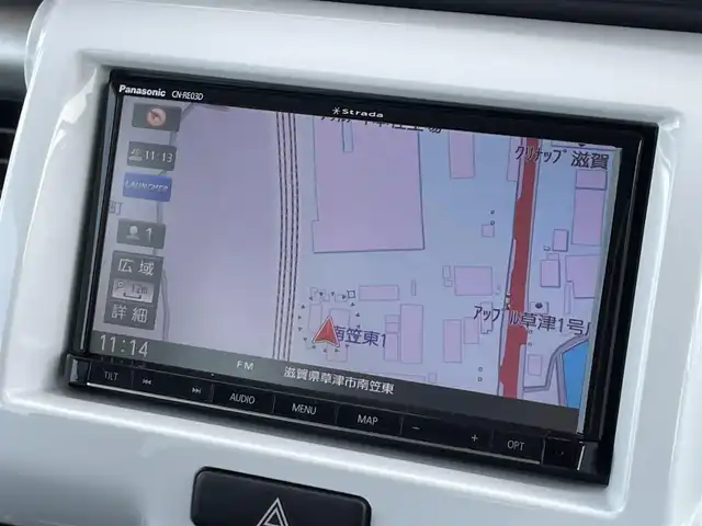 スズキ ハスラー F リミテッド 滋賀県 2017(平29)年 2.3万km キャンディピンクメタリック/ホワイト2トーンルーフ 禁煙車/社外ナビ/（CD/DVD/BT/フルセグ）/バックカメラ/ETC/前方ドライブレコーダー/シートヒーター/衝突被害軽減ブレーキ/アイドリングストップ/スペアキー/ドアバイザー