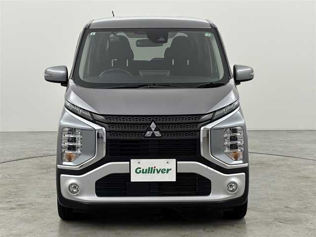 三菱 ｅＫクロス T 福岡県 2019(令1)年 7.3万km チタニウムグレーメタリック 純正９型ナビ（ＢＴ，フルセグＴＶ）　/バックカメラ　/ＥＴＣ　/前方ドラレコ　/コーナーセンサー　/衝突軽減ブレーキ　/レーンキープ　/アイドリングストップ　/シートヒーター　/純正１５インチＡＷ　/ＬＥＤヘッドライト