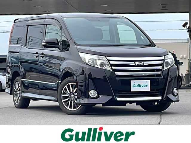 トヨタ ノア Si 道北・旭川 2014(平26)年 13.5万km ボルドーマイカメタリック /４WD//寒冷地仕様//純正メモリーナビ//CD/フルセグTV/BT//社外フリップダウンモニター//バックカメラ//片側電動スライドドア//前後ドライブレコーダー//ワイパーデアイサー//オートライト//LEDヘッドライト//ETC//純正AW//純正フロアマット//純正エンジンスターター一体型スマートキー//スペアキー1本//社外AWスタッドレスタイヤ積込//保証書//取扱説明書