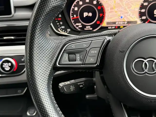 アウディ Ａ４ 2.0TFSIスポーツ S ライン PKG 静岡県 2016(平28)年 2.6万km ミトスブラックメタリック ハーフレザーシート/マトリクスLEDヘッドライト/バーチャルコックピット/MMI/(CD/DVD/Bluetooth/フルセグ)/バックカメラ/クルーズコントロール/レーンキープアシスト/パーキングアシスト/アドバンストキー/パワーシート/シートヒーター/ETC/フロアマット/純正18インチアルミホイール/保証書/取説/スペアキー