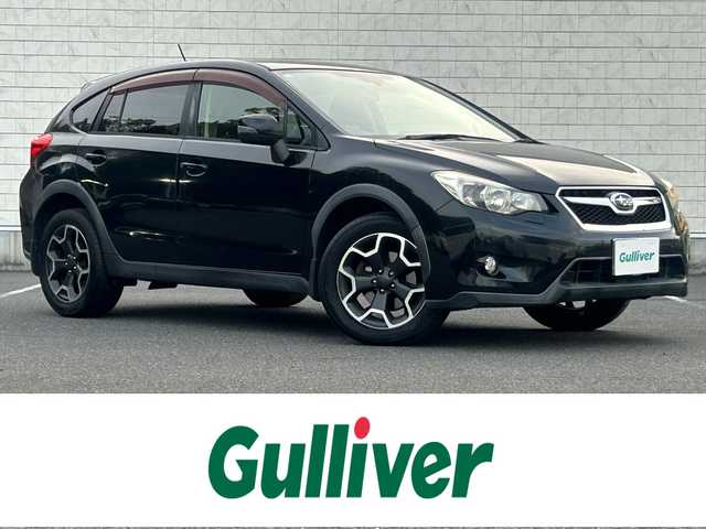 スバル インプレッサ ＸＶ 2．0i－L アイサイト 大阪府 2012(平24)年 8.4万km クリスタルブラックシリカ 社外ナビ（フルセグ/BT/DVD/CD)/バックカメラ/レーダークルーズコントロール/衝突被害軽減システム/レーンキープアシスト/横滑り防止装置/アイドリングストップ/パワーシート/MTモード付AT/純正フロアマット/純正AW（17inch)/ビルトインETC/スペアキー1本/保証書/取扱説明書