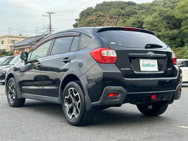 スバル インプレッサ ＸＶ 2．0i－L アイサイト 大阪府 2012(平24)年 8.4万km クリスタルブラックシリカ 社外ナビ（フルセグ/BT/DVD/CD)/バックカメラ/レーダークルーズコントロール/衝突被害軽減システム/レーンキープアシスト/横滑り防止装置/アイドリングストップ/パワーシート/MTモード付AT/純正フロアマット/純正AW（17inch)/ビルトインETC/スペアキー1本/保証書/取扱説明書