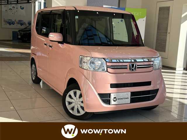 ホンダ Ｎ ＢＯＸ G Lパッケージ 埼玉県 2017(平29)年 1.3万km プレミアムピンクパール 純正メモリーナビ/　　CD/DVD/BT/フルセグ/バックカメラ/左パワースライドドア/ETC/スマートキー×2/禁煙車