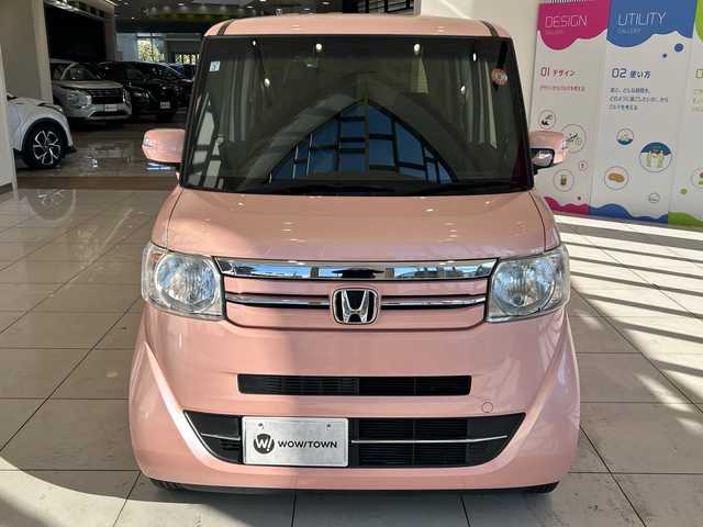 ホンダ Ｎ ＢＯＸ G Lパッケージ 埼玉県 2017(平29)年 1.3万km プレミアムピンクパール 純正メモリーナビ/　　CD/DVD/BT/フルセグ/バックカメラ/左パワースライドドア/ETC/スマートキー×2/禁煙車