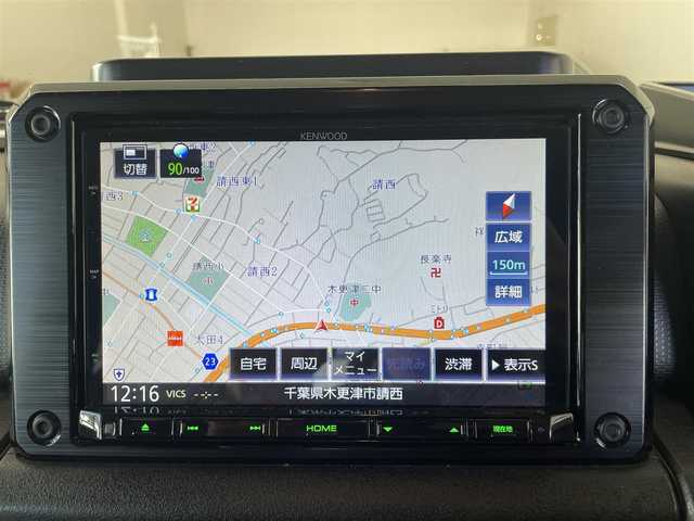 スズキ ジムニー XC 千葉県 2018(平30)年 6万km キネティックイエロー/ブラック スズキセーフティサポート/〇ブレーキサポート/〇誤発信抑制機能/〇車線逸脱防止機能/クルーズコントロール/社外8インチナビ（ケンウッド）/・AM/FM/BTオーディオ/フルセグTV/YOKOHAMA　GEOLANDAR X-AT16インチタイヤ/社外マフラー/IPFオフロードランプ/ルーフキャリア/リアラダー/アルミペダル/ヒルホールドコントロール/ヒルディセントコントロール/ヒーテッドミラー/ヘッドランプウォッシャー/オートライト/ETC/LEDヘッドライト/社外16インチAW/保証書/取扱説明書