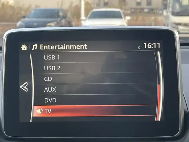 マツダ デミオ XD ツーリング Lパッケージ 岡山県 2014(平26)年 6.8万km ジェットブラックマイカ 登録時走行距離67249km/純正ナビ/フルセグTV(AM/FM/CD/DVD/Bluetooth)/ETC/ヘッドアップディスプレイ/クルーズコントロール/衝突軽減ブレーキ/LEDヘッドライト/パドルシフト/アイドリングストップ/ハーフレザーシート/横滑り防止/オートライト/スマートキー/純正フロアマット/16インチ純正AW/社外レーダー探知機