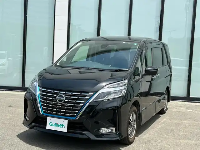 日産 セレナ e－パワー ハイウェイスター V 大阪府 2021(令3)年 1.8万km ダイヤモンドブラック 純正メモリナビ/   フルセグTV/CD/Bluetooth/USB/全方位カメラ/プロパイロット/衝突被害軽減ブレーキ/レーンキープアシスト/両側パワースライドドア/レーダークルーズコントロール/LEDヘッドライト/オートライト/ハンドルヒーター/デジタルインナーミラー/ブラインドスポットモニター/禁煙車