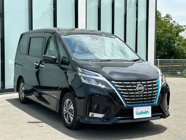 日産 セレナ e－パワー ハイウェイスター V 大阪府 2021(令3)年 1.8万km ダイヤモンドブラック 純正メモリナビ/   フルセグTV/CD/Bluetooth/USB/全方位カメラ/プロパイロット/衝突被害軽減ブレーキ/レーンキープアシスト/両側パワースライドドア/レーダークルーズコントロール/LEDヘッドライト/オートライト/ハンドルヒーター/デジタルインナーミラー/ブラインドスポットモニター/禁煙車