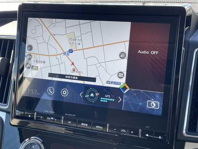 三菱 デリカＤ：５ G パワーパッケージ 茨城県 2019(令1)年 3.8万km エメラルドブラックパール/アイガーグレーメタリック 純正ナビ/【ラジオ・TV・BT・CD・DVD・SD・USB・iPod・HDMI・AUX】/フリップダウンモニター/100V電源/BSM/パドルシフト/ブレーキホールド/シートヒーター/パワーシート/レーダークルコン/全方位カメラ/ETC/両側パワスラ/電動リアゲート/アイドリングストップ/純正ヘビーデューティキャリア