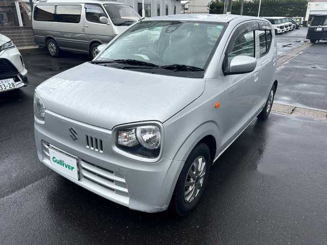 スズキ アルト S 島根県 2018(平30)年 5.6万km シルキーシルバーメタリック ワンオーナー/運転席シートヒーター/アイドリングストップ/横滑り防止装置/レーダーブレーキサポート/純正フロアマット/リモコンキー