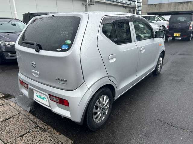 スズキ アルト S 島根県 2018(平30)年 5.6万km シルキーシルバーメタリック ワンオーナー/運転席シートヒーター/アイドリングストップ/横滑り防止装置/レーダーブレーキサポート/純正フロアマット/リモコンキー