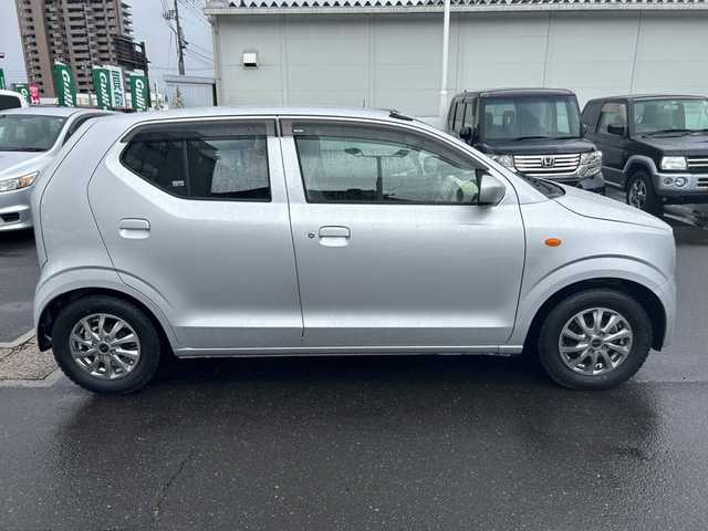 スズキ アルト S 島根県 2018(平30)年 5.6万km シルキーシルバーメタリック ワンオーナー/運転席シートヒーター/アイドリングストップ/横滑り防止装置/レーダーブレーキサポート/純正フロアマット/リモコンキー
