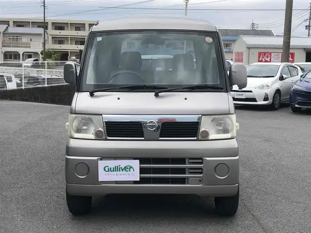 日産 クリッパー リオ E 福岡県 2009(平21)年 13.9万km ドーンシルバー 純正オーディオ/ドアバイザー/純正フロアマット/両側スライドドア/ETC/保証書/取扱説明書