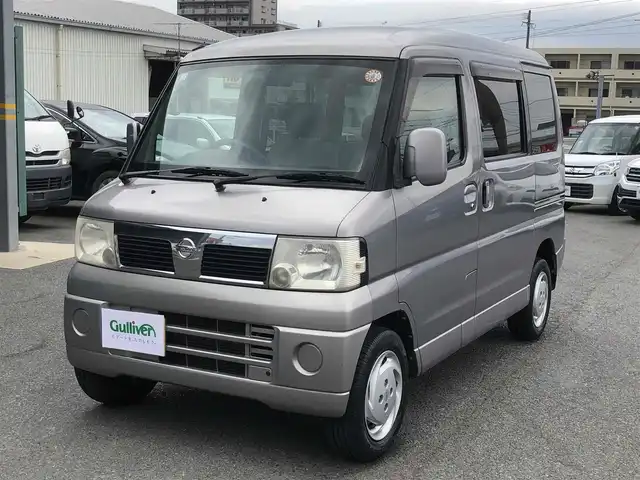 日産 クリッパー リオ E 福岡県 2009(平21)年 13.9万km ドーンシルバー 純正オーディオ/ドアバイザー/純正フロアマット/両側スライドドア/ETC/保証書/取扱説明書
