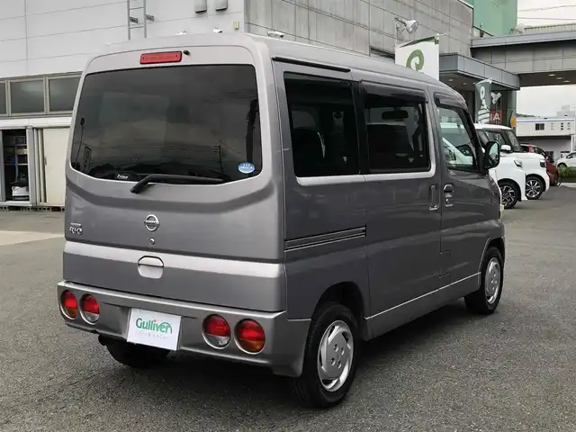 日産 クリッパー リオ E 福岡県 2009(平21)年 13.9万km ドーンシルバー 純正オーディオ/ドアバイザー/純正フロアマット/両側スライドドア/ETC/保証書/取扱説明書