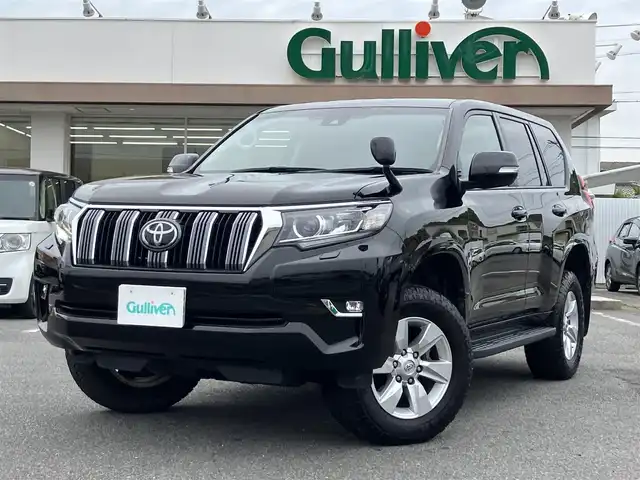 トヨタ ランドクルーザー プラド TX 三重県 2022(令4)年 5.5万km ブラック ♪ワンオーナー /♪4WD/プリクラッシュセーフティ/レーンディパーチャーアラート/パーキングサポートブレーキ/ロードサインアシスト/クリアランスソナー/先行車発進告知/オートマチックハイビーム/レーダークルーズコントロール/スマートキー×2/プッシュスタート/社外9インチナビ/・フルセグ・SD録音/・HDMI・USB/・DVD再生/・Bluetoothオーディオ/・Apple Car Play/・Android Auto/・バックカメラ /ハーフレザー調シートカバー/純正17インチAW/LEDヘッドライト/LEDフォグライト/オートライト/ウィンカーミラー /オートリトラクタブルミラー/サイドステップ/ステアリングスイッチ/スモークフィルム/ビルトインETC/フロアマット/サイド/カーテン/ニーエアバック