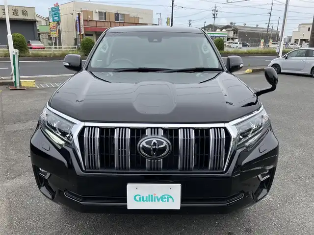 トヨタ ランドクルーザー プラド TX 三重県 2022(令4)年 5.5万km ブラック ♪ワンオーナー /♪4WD/プリクラッシュセーフティ/レーンディパーチャーアラート/パーキングサポートブレーキ/ロードサインアシスト/クリアランスソナー/先行車発進告知/オートマチックハイビーム/レーダークルーズコントロール/スマートキー×2/プッシュスタート/社外9インチナビ/・フルセグ・SD録音/・HDMI・USB/・DVD再生/・Bluetoothオーディオ/・Apple Car Play/・Android Auto/・バックカメラ /ハーフレザー調シートカバー/純正17インチAW/LEDヘッドライト/LEDフォグライト/オートライト/ウィンカーミラー /オートリトラクタブルミラー/サイドステップ/ステアリングスイッチ/スモークフィルム/ビルトインETC/フロアマット/サイド/カーテン/ニーエアバック