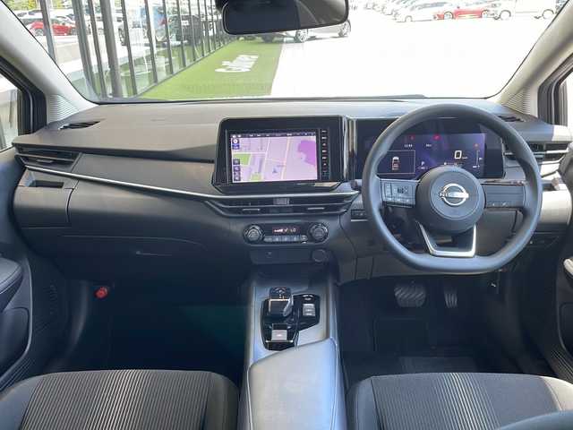 日産 ノート X 愛知県 2023(令5)年 3.2万km ブリリアントホワイトパール 衝突被害軽減ブレーキ/純正SD（ナビあり）/フルセグTV/Bluetooth/バックカメラ/コーナーセンサー/LEDヘッドライト/オートライト/ETC/ステアリングスイッチ/スマートキー/プッシュスタート