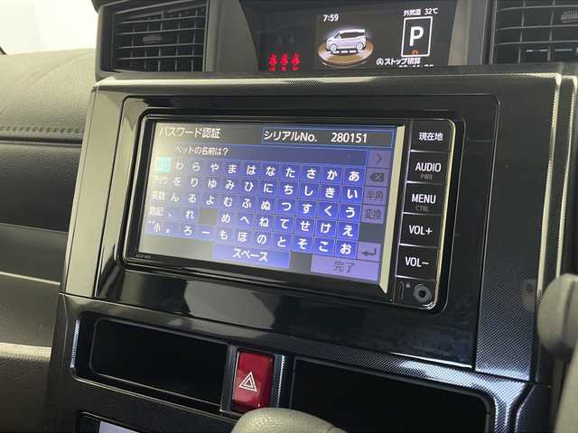 トヨタ ルーミー G 栃木県 2022(令4)年 0.8万km パールホワイトⅢ 純正７インチナビ/（CD/DVD/FM/AM/BT)/バックカメラ/全方位カメラ/衝突被害軽減装置/レーンキープアシスト/横滑り防止装置/アイドリングストップ/パーキングアシスト/前席シートヒーター/両側パワースライドドア/電動格納ミラー/ウインカーミラー/ステアリングリモコン/オートエアコン/プッシュスタート/スマートキー/スペアキー