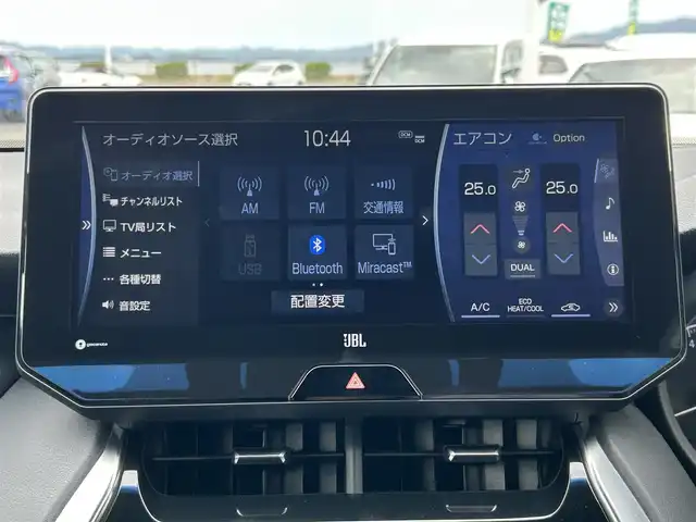トヨタ ハリアー Z 島根県 2021(令3)年 2.8万km ブラック 登録時走行距離27155km/純正12型ナビ(BT/AM/FM)/JBLプレミアムサウンドシステム/フルセグTV/ハンズフリーパワーバックドア/パノラミックビューモニター/ビルトインETC2.0/レーダークルーズコントロール/クリアランスソナー/セーフティセンス/・プリクラッシュセーフティ/・レーントレーシングアシスト/・アダプティブハイビームシステム/・ロードサインアシスト/ブラインドスポットモニター/パーキングサポートブレーキ/デジタルインナーミラー/プロジェクター式LEDヘッドランプ/運転席パワーシート/スペアキー/禁煙車