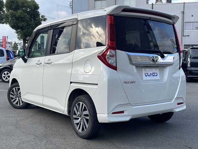 トヨタ ルーミー カスタムG S 福井県 2018(平30)年 9.4万km パールホワイトⅢ (株)IDOMが運営する【じしゃロン福井店】の自社ローン対象車両になります。こちらは現金またはオートローンご利用時の価格です。自社ローンご希望の方は別途その旨お申付け下さい/純正ナビ（CD・DVD・BT接続可）/フルセグテレビ/バックカメラ/ETC/両側パワースライドドア/LEDヘッドライト/純正フロアマット