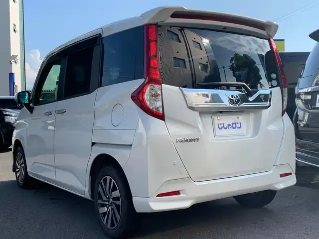 トヨタ ルーミー カスタムG S 福井県 2018(平30)年 9.4万km パールホワイトⅢ (株)IDOMが運営する【じしゃロン福井店】の自社ローン対象車両になります。こちらは現金またはオートローンご利用時の価格です。自社ローンご希望の方は別途その旨お申付け下さい/純正ナビ（CD・DVD・BT接続可）/フルセグテレビ/バックカメラ/ETC/両側パワースライドドア/LEDヘッドライト/純正フロアマット