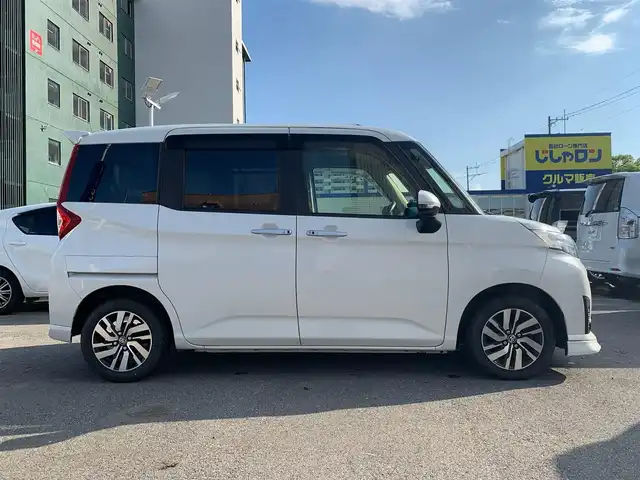 トヨタ ルーミー カスタムG S 福井県 2018(平30)年 9.4万km パールホワイトⅢ (株)IDOMが運営する【じしゃロン福井店】の自社ローン対象車両になります。こちらは現金またはオートローンご利用時の価格です。自社ローンご希望の方は別途その旨お申付け下さい/純正ナビ（CD・DVD・BT接続可）/フルセグテレビ/バックカメラ/ETC/両側パワースライドドア/LEDヘッドライト/純正フロアマット