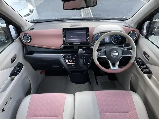 日産 デイズ ボレロ 東京都 2020(令2)年 3.4万km 茶Ⅱ ルーフIIトーン車/純正９型メモリナビ＆フルセグ　/・BluetoothAudio/USB/・CD/SD/DVD/AM/FM/アラウンドビューモニター　/インテリジェントエマージェンシーブレーキ　/・先行車発進お知らせ機能/・前方衝突予測警報/・ふらつき警報/・車線逸脱警報 /・踏み間違い衝突防止 /・フロント・バックソナー/ベージュ合皮トリコットコンビシート　/純正ウィンカーミラー/プッシュエンジンスタート/ビルトインＥＴＣ　