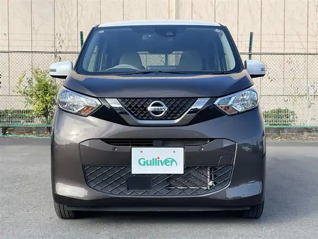 日産 デイズ ボレロ 東京都 2020(令2)年 3.4万km 茶Ⅱ ルーフIIトーン車/純正９型メモリナビ＆フルセグ　/・BluetoothAudio/USB/・CD/SD/DVD/AM/FM/アラウンドビューモニター　/インテリジェントエマージェンシーブレーキ　/・先行車発進お知らせ機能/・前方衝突予測警報/・ふらつき警報/・車線逸脱警報 /・踏み間違い衝突防止 /・フロント・バックソナー/ベージュ合皮トリコットコンビシート　/純正ウィンカーミラー/プッシュエンジンスタート/ビルトインＥＴＣ　