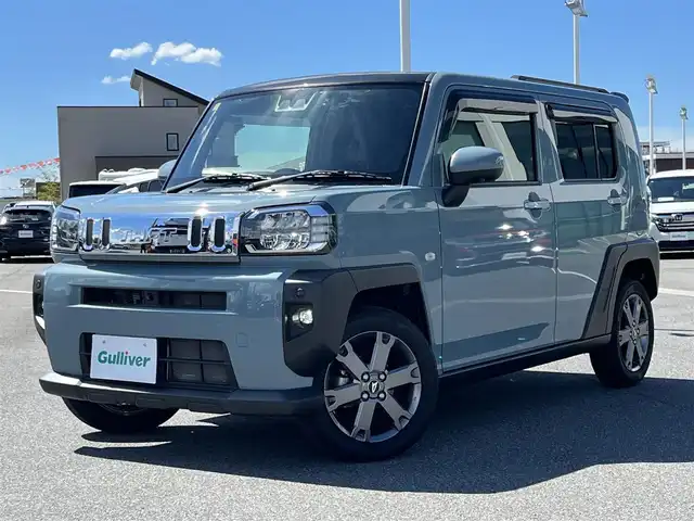 ダイハツ タフト G ターボ 奈良県 2021(令3)年 3.9万km レイクブルーメタリック フルセグナビ（ＣＮ－ＲＥ０７ＷＤ）　/Ｂｌｕｅｔｏｏｔｈ　/ＣＤ／ＤＶＤ　/ＵＳＢ入力端子　/レーダークルーズコントロール　/全方位モニター　/純正フロアマット　/シートヒーター　/純正アルミホイール　コーナーセンサー/ガラスルーフ/ルーフレール
