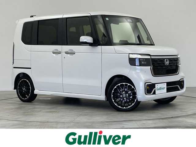 ホンダ Ｎ ＢＯＸ カスタム ターボ コーディネートS 群馬県 2024(令6)年 0.4万km パール 純正８インチナビ　バックカメラ　両側パワースライドドア　アダプティブクルーズコントロール　ＬＥＤ　シートヒーター　ハーフレザーシート　純正１５インチＡＷ　コーナーセンサー　スマートキー　禁煙車