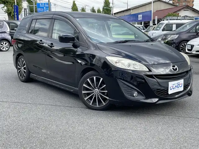 マツダ プレマシー 20CS 東京都 2011(平23)年 7.8万km ブリリアントブラック (株)IDOMが運営する【じしゃロン昭島店】の自社ローン専用車両になります。/こちらは現金またはオートローンご利用時の価格です。自社ローンご希望の方は別途その旨お申付け下さい	/純正ナビ（メモリ・DVD・TV）/ETC/バックカメラ/片側パワースライドドア/純正フロアマット