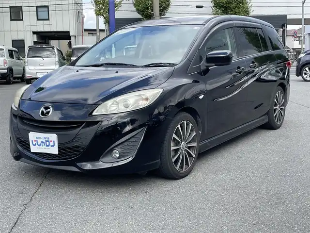 マツダ プレマシー 20CS 東京都 2011(平23)年 7.8万km ブリリアントブラック (株)IDOMが運営する【じしゃロン昭島店】の自社ローン専用車両になります。/こちらは現金またはオートローンご利用時の価格です。自社ローンご希望の方は別途その旨お申付け下さい	/純正ナビ（メモリ・DVD・TV）/ETC/バックカメラ/片側パワースライドドア/純正フロアマット