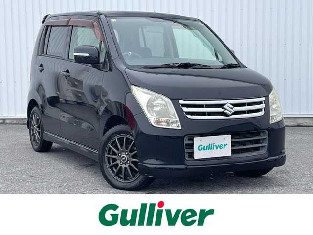 スズキ ワゴンＲ FX－LTDⅡ 滋賀県 2009(平21)年 9.3万km ブルーイッシュブラックパール3 社外ナビ/・Bluetooth/ワンセグ/・CD/DVD/バックカメラ/電動格納ミラー/ヘッドレベライザー/純正フロアマット/スマートキー/スペアキー