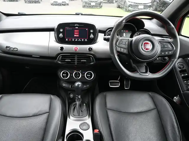 フィアット ５００Ｘ スポーツ 千葉県 2020(令2)年 2.5万km 赤 レザーシート/前席パワーシート/シートヒーター/ディスプレイオーディオ/バックカメラ/パドルシフト/ETC/LEDヘッドライト/LEDフォグライト/ウインカーミラー/コーナーセンサー/純正19インチアルミホイル/サイド/カーテンエアバッグ/スマートキー
