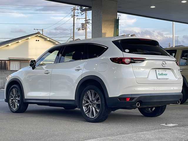 マツダ ＣＸ－８ 25S プロアクティブ 愛媛県 2019(平31)年 12.6万km スノーフレイクホワイトパールマイカ 純正ナビ/・フルセグ/CD/DVD/BT/全方位カメラ/ETC/クルーズコントロール/ステアリングスイッチ/パワーシート/シートヒーター/ステアリングヒーター/ヘッドアップディスプレイ/レーンキープアシスト/スマートキー/プッシュスタート/オートライト/TCS