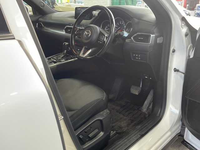 マツダ ＣＸ－８ 25S プロアクティブ 愛媛県 2019(平31)年 12.6万km スノーフレイクホワイトパールマイカ 純正ナビ/・フルセグ/CD/DVD/BT/全方位カメラ/ETC/クルーズコントロール/ステアリングスイッチ/パワーシート/シートヒーター/ステアリングヒーター/ヘッドアップディスプレイ/レーンキープアシスト/スマートキー/プッシュスタート/オートライト/TCS