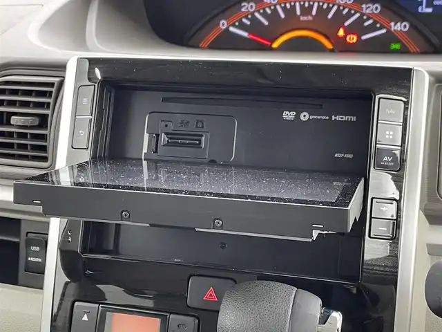 ダイハツ タント X LTD SA Ⅲ 群馬県 2018(平30)年 1.7万km ブラックマイカメタリック 禁煙車　純正８インチメモリナビ　フリップダウンモニター　アラウンドビューカメラ　シートヒーター　両側パワースライドドア　前後ドライブレコ―ダー　デジタルインナーミラー　オートマチックハイビーム