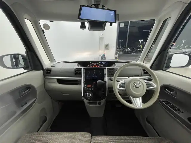 ダイハツ タント X LTD SA Ⅲ 群馬県 2018(平30)年 1.7万km ブラックマイカメタリック 禁煙車　純正８インチメモリナビ　フリップダウンモニター　アラウンドビューカメラ　シートヒーター　両側パワースライドドア　前後ドライブレコ―ダー　デジタルインナーミラー　オートマチックハイビーム