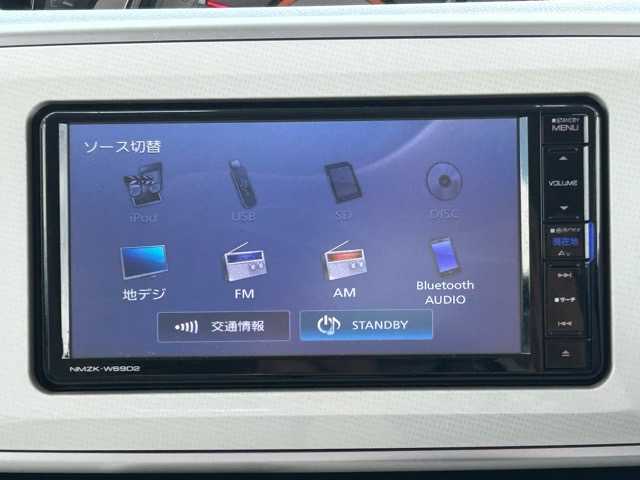 ダイハツ ムーヴ キャンバス G SA Ⅲ 千葉県 2018(平30)年 8.5万km パールホワイトⅢ/ナチュラルベージュマイカメタリック 2トーン 純正ナビ/フルセグTV/Bluetooth/DVD/CD/バックカメラ/両側パワースライドドア/ETC/オートライト/プッシュスタートボタン/衝突被害軽減アシスト/盗難防止装置/純正フロアマット/スマートキー/取扱説明書