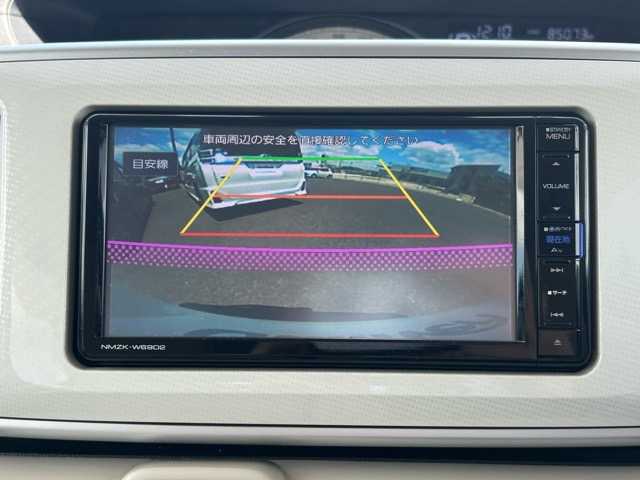ダイハツ ムーヴ キャンバス G SA Ⅲ 千葉県 2018(平30)年 8.5万km パールホワイトⅢ/ナチュラルベージュマイカメタリック 2トーン 純正ナビ/フルセグTV/Bluetooth/DVD/CD/バックカメラ/両側パワースライドドア/ETC/オートライト/プッシュスタートボタン/衝突被害軽減アシスト/盗難防止装置/純正フロアマット/スマートキー/取扱説明書