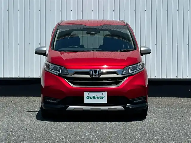 ホンダ フリード ハイブリット クロスター ホンダセンシング 千葉県 2020(令2)年 4.6万km プレミアムクリスタルレッドM 純正メモリナビ/(フルセグTV BT CD DVD AM FM)/バックカメラ/前後ドライブレコーダー/衝突被害軽減システム/車線逸脱警報/クルーズコントロール/ハーフレザーシート/両側パワースライドドア/横滑り防止装置/ETC/アイドリングストップ/LEDヘッドライト/フォグランプ/オートライト/ウィンカーミラー/電動格納ミラー/純正15インチAW/シートヒーター/シートリフター/プッシュスタート/スマートキー/フロアマット/ドアバイザー