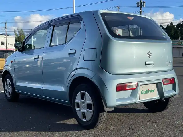 スズキ アルト L 鹿児島県 2015(平27)年 6.8万km フィズブルーパールメタリック ドアバイザー/シートヒーター/パワーウィンドウ/パワーステアリング